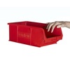 Shelf Bin Topstore Container TC4 350 x 205 x 132mm Red Pack of 10